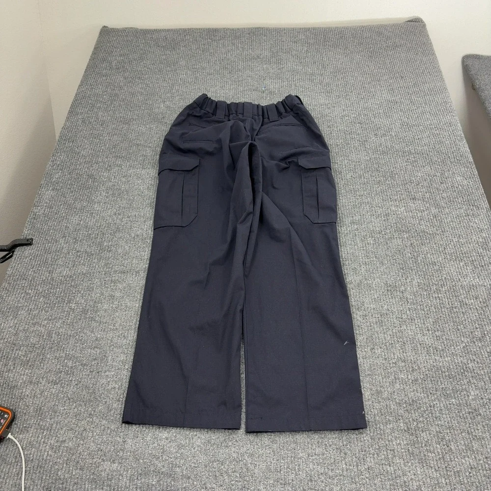 Flying Cross Cargo Pants Mens 29x28.5 Navy Blue Ripstop Tactical Uniform Utility